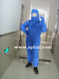 液氮防护服 全身液氮服 低温液氮防护服 无尘室超低温防护服