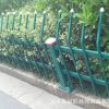 绿化带镀锌喷塑草坪护栏PVC塑钢护栏安装施工