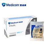 Medicom麦迪康1114一次性无粉麻面灭菌独立包装手套