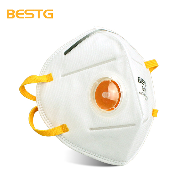 BESTG倍仕佳9521V防护口罩呼吸阀N95防雾霾防尘透气图2