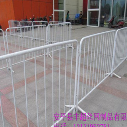 马拉松活动护栏 商业活动移动铁马 展销会活动围栏图3