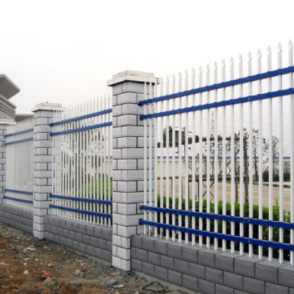 供应工厂锌钢围墙护栏铁艺围栏定制小区别墅隔离锌钢隔离防护栏