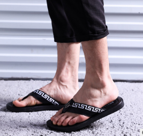 合利鲨夹脚拖鞋男士夏季防滑人字拖沙滩男凉鞋韩版潮时尚外穿凉拖图3
