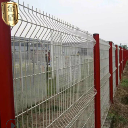 浸塑护栏网厂家 金属铁丝护栏网围栏网 铁丝网围墙可定制
