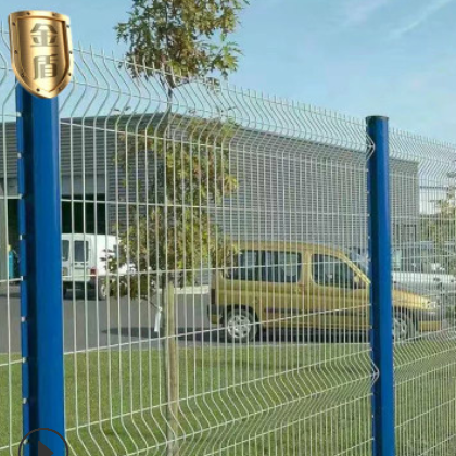 浸塑护栏网厂家 金属铁丝护栏网围栏网 铁丝网围墙可定制图2
