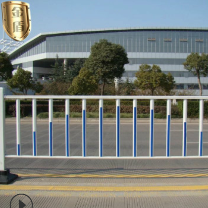 厂家直销道路交通护栏 公路停车场隔离栏杆 工程施工隔离护栏批发图2