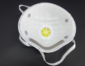 厂家直销杯型防尘口罩呼吸阀头戴式防雾霾透气5防尘打磨车间pm2.5图3