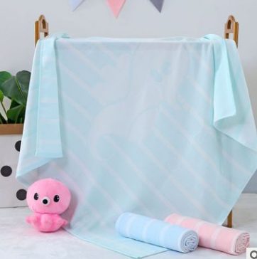 天迈双层竹棉90*90毛巾被双层盖毯空调单人婴幼儿厂家直销团购