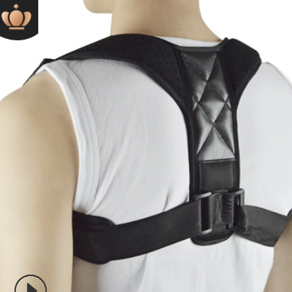 现货矫正带 驼背矫正带透气背部矫姿带锁骨可调矫正身姿跨境 爆款图3
