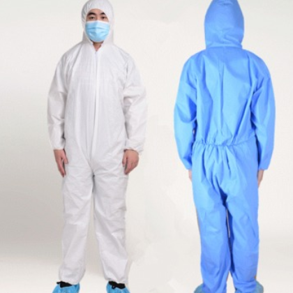 一次性无纺布防护服隔离连体衣无尘车间工作服参观服喷漆服批发图2