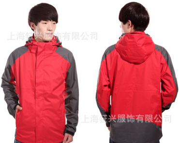 厂家定制可脱卸冲锋衣防水防风抗寒为一体 品质高端款式颜色多选图2