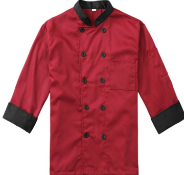 厂家定制高端厨师服 款式颜色多选 吸湿排汗图3