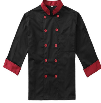 厂家定制高端厨师服 款式颜色多选 吸湿排汗图2