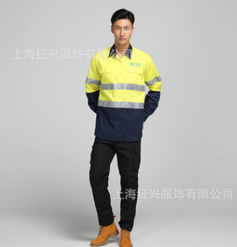 厂家定制防阻燃工作服 款式颜色多选 可加logo图案图3