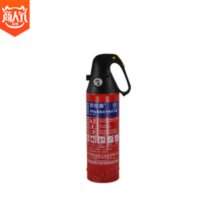 简易式干粉灭火器 车载灭火器干粉950ML 手提式1KG灭火器批发图3