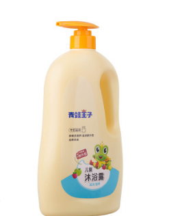 青蛙王子儿童沐浴露1.1L 牛奶滋润清爽保湿沐浴乳 儿童沐浴露皮肤图2