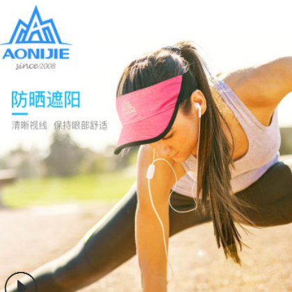 奥尼捷 工厂直销2018新款跑步运动帽 防晒空顶帽 遮阳帽子 鸭舌帽图2