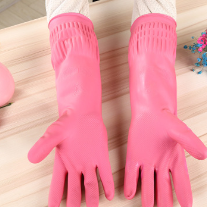 2017新款居家日用品橡胶家务手套加厚耐用洗碗洗衣服手套一件代发