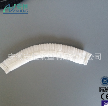 合肥厂家专业生产一次性无纺布条形帽/防尘帽 蘑菇帽尺寸可定制图3
