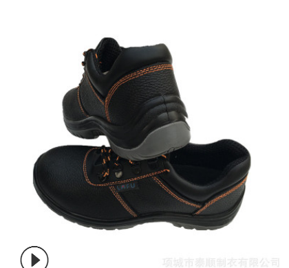 厂家供应品牌劳保鞋真皮品质保证工地工作鞋防砸防针刺 防静电图2