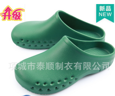 防静电手术鞋 防滑医用拖鞋 全包头防针刺工作鞋 超轻防护洁净鞋图2