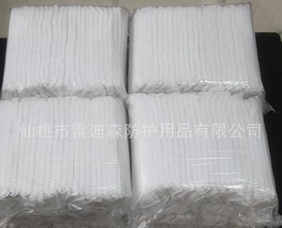 无纺布条形帽单筋双筋蘑菇帽头套一次性帽子发网帽物美价廉有现货图3