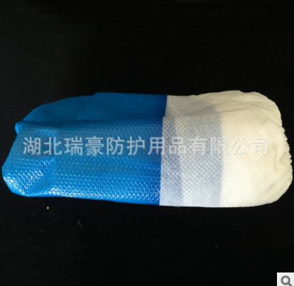 半覆膜自动鞋套 无纺布覆膜鞋套工作专用鞋套 防雨防水鞋套厂家图3