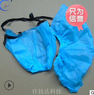 全国供应一次性鞋套 无纺布导电鞋套 防静电专用鞋套 满包邮图2