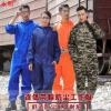 夏季薄款防尘连体服带帽防晒工作服防护服连帽劳保服承接来样定做
