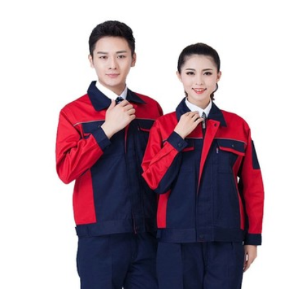 厂家直销秋冬长袖工作服套装批发定做劳保服汽修服工厂车间工地服图2