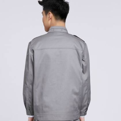 批发定做工作服春秋冬长袖套装男 企业厂服 工装 工衣车间劳保服图3