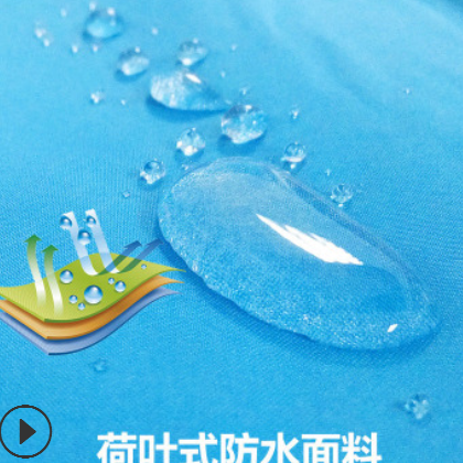 库存时尚运动款雨衣成人摩托车户外防水分体大帽檐雨衣雨裤套装图2
