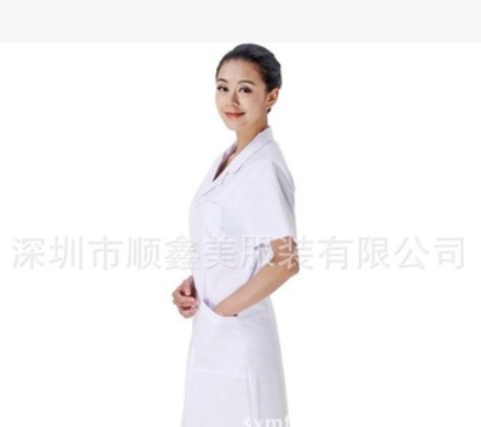 厂家直销批发定做医用白大褂 实验室工作服护士服大褂 医生服图2