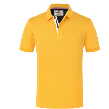 2018年夏季翻领广告衫工作服短袖文化衫定做班服定制T恤印刷logo图3