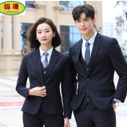 职业装男女同款工作服西服春季商务正装量身定制工厂直销女装批发图3