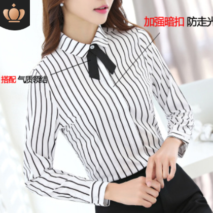长袖修身职业装女银行酒店美容师黑色西服免烫正装工作服职业套装图3