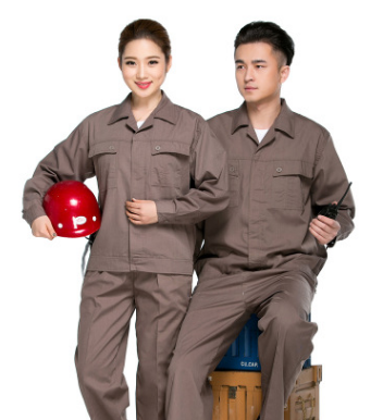 深圳龙华工作服订做 厂服工服 春夏季薄款长袖男女上衣工厂车间图2