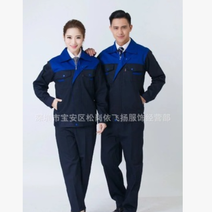 加厚纱卡冬装工作服工衣汽车美容工程工地套装，现货供应图2