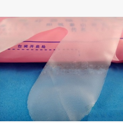 光明聚乙烯CPE薄膜手套 一次性pe薄膜手套 加厚防滑麻面50只/包图2