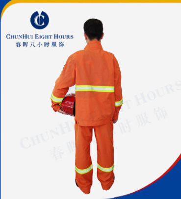 森林扑火服 33536-2017新标准扑火服 芳纶扑火服 阻燃服 消防服图3