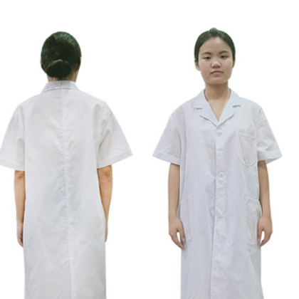 白大褂短袖 工作服医生护士服食品厂实验室药房工装定制 厂家定制图2