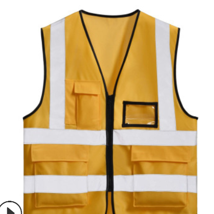 反光背心荧光马甲热熔安全服反光衣骑行路政交通执勤反光衣可印字图2