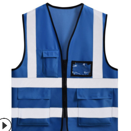 反光背心荧光马甲热熔安全服反光衣骑行路政交通执勤反光衣可印字图3