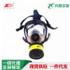思创ST-S100-2大视野硅胶球面防毒防尘全面罩 喷漆/涂 防氨气