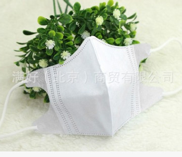 厂家直销批发南丁儿童医用立体一次性口罩独立装可爱印花包邮图3