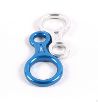 八8字环登山攀岩装备下降保护环八字环缓降器户外攀岩速降装备图3