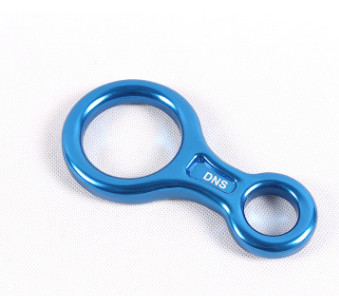 八8字环登山攀岩装备下降保护环八字环缓降器户外攀岩速降装备图2