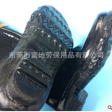 双安6KV绝缘靴防滑反光条靴高筒绝缘水鞋防水靴雨靴电工水鞋月结图3