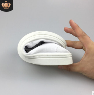 厂家直销白色四眼鞋 防静电四孔鞋 白无尘鞋 白色帆布静电工作鞋图3
