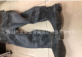 低于进货特价断码橡胶连体 全身直筒渔业水产 防水透湿摸鱼下水裤图2